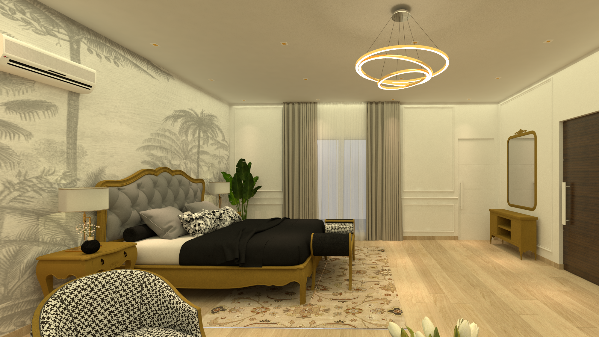 Luxury bedroom Interior design-5