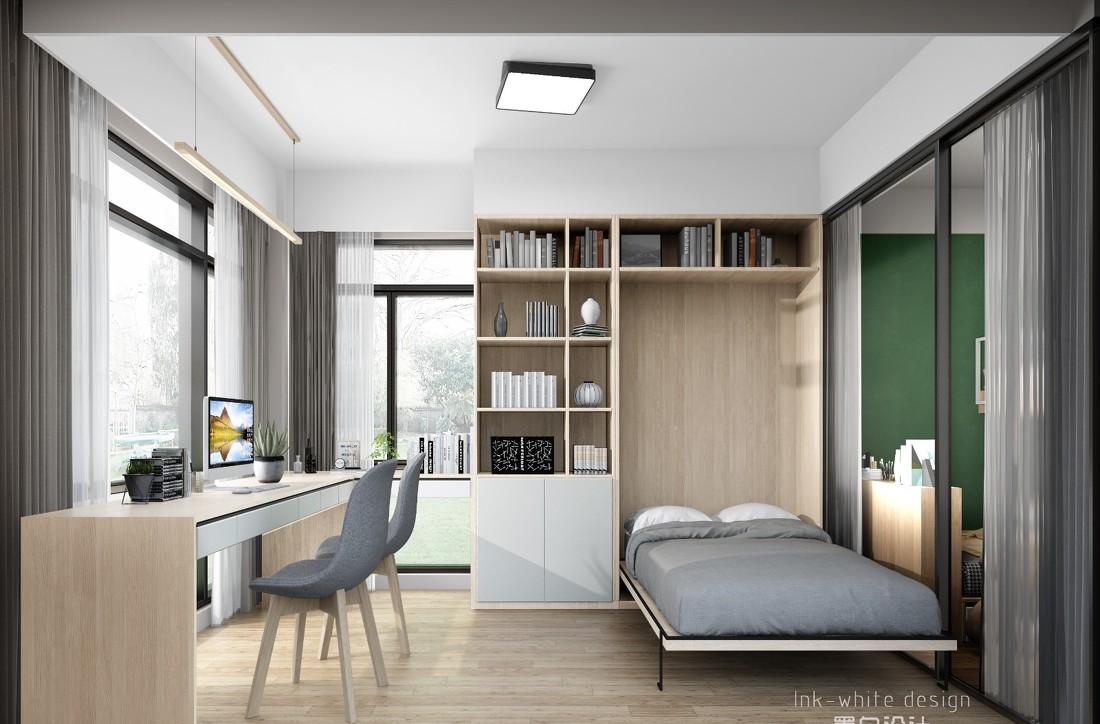 极简原木风打造全能玄关与寓教于乐家居空间-8