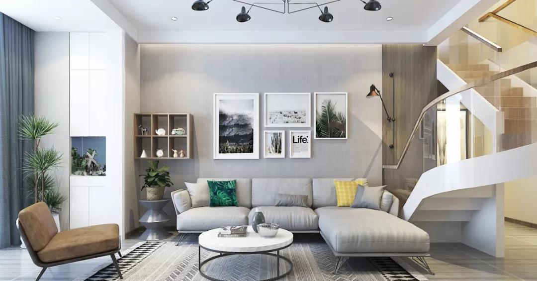 许宅 | 180㎡现代北欧风住宅室内设计案例-18