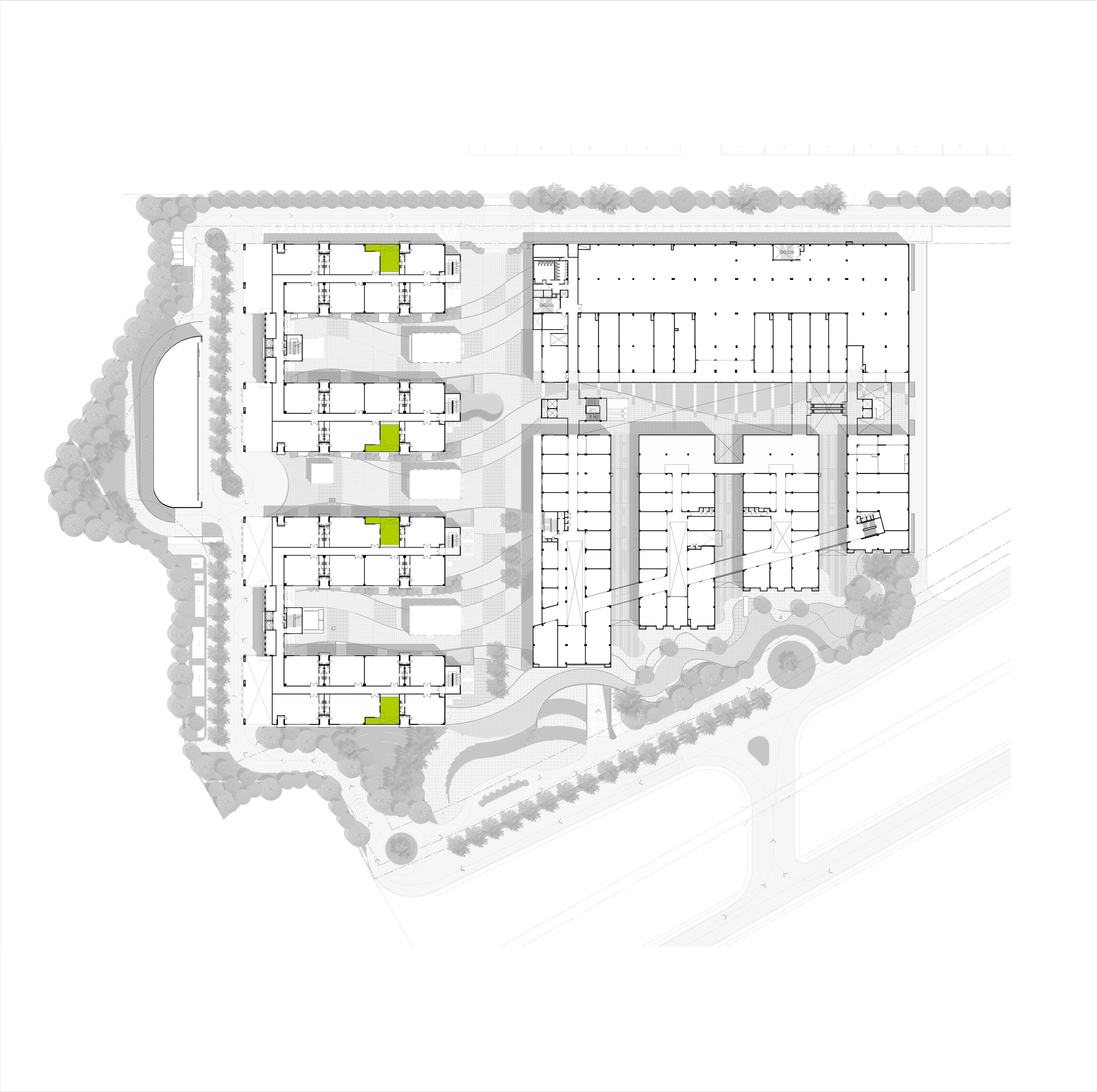 城市中心 · Morphogenesis · 印度 Siliguri 市购物中心设计-20