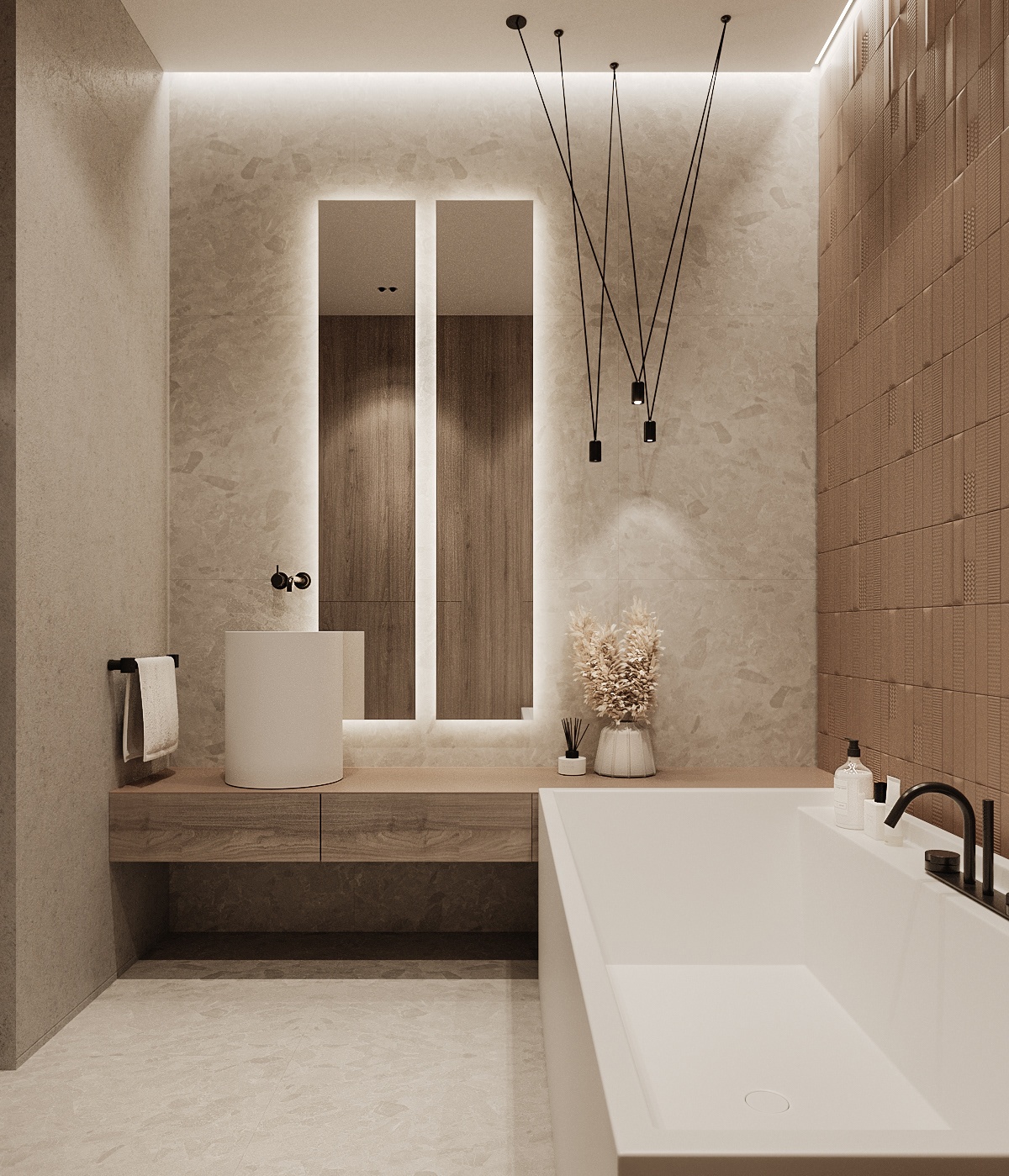 115平 现代极简空间设计！-8