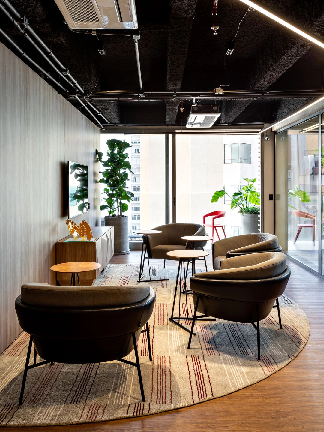 巴西圣保罗 SENALBA 办公室，木质与混凝土打造舒适工作空间-22