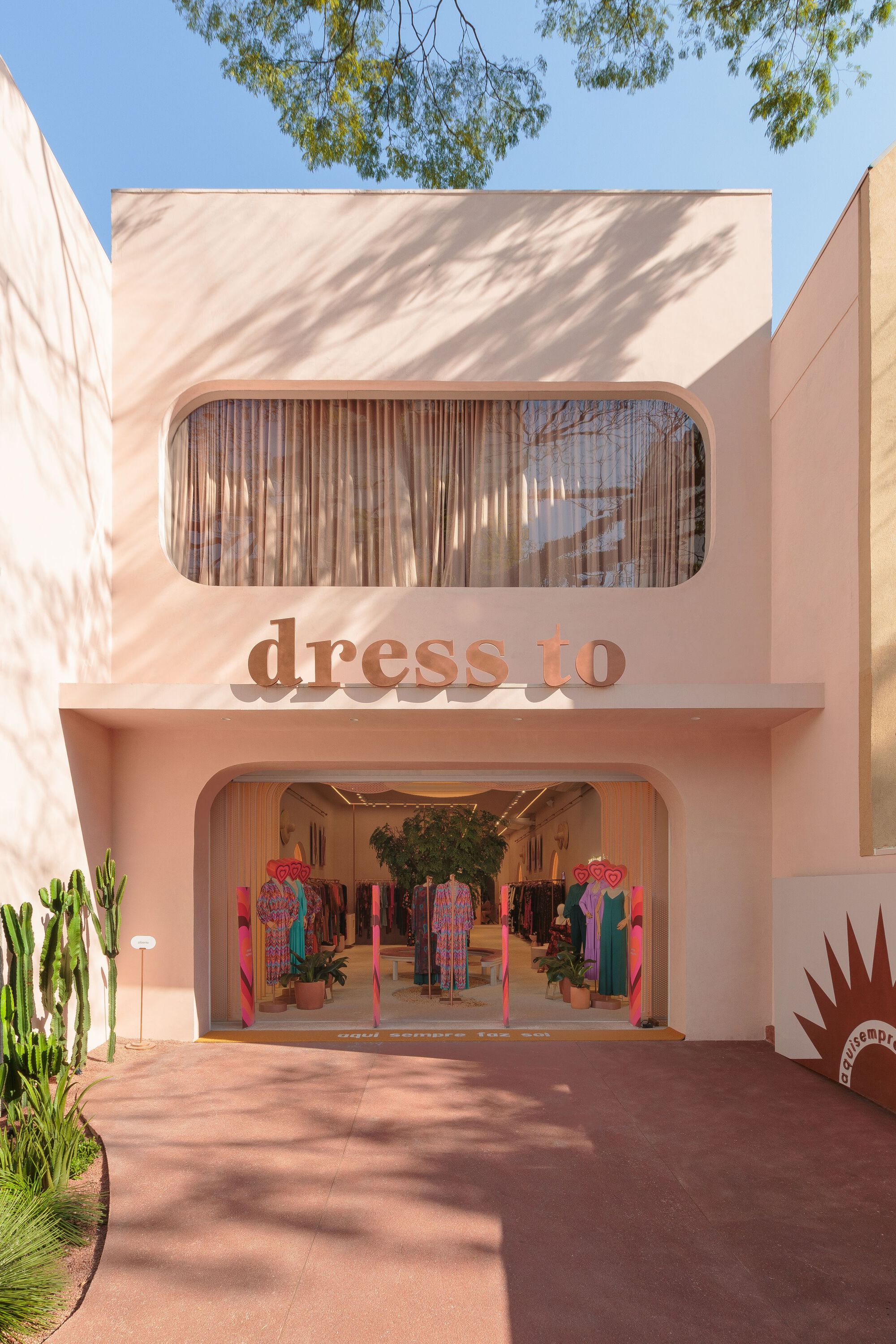 莫埃马 Dress To 商店丨巴西圣保罗丨Manga Rosa Arquitetura-18