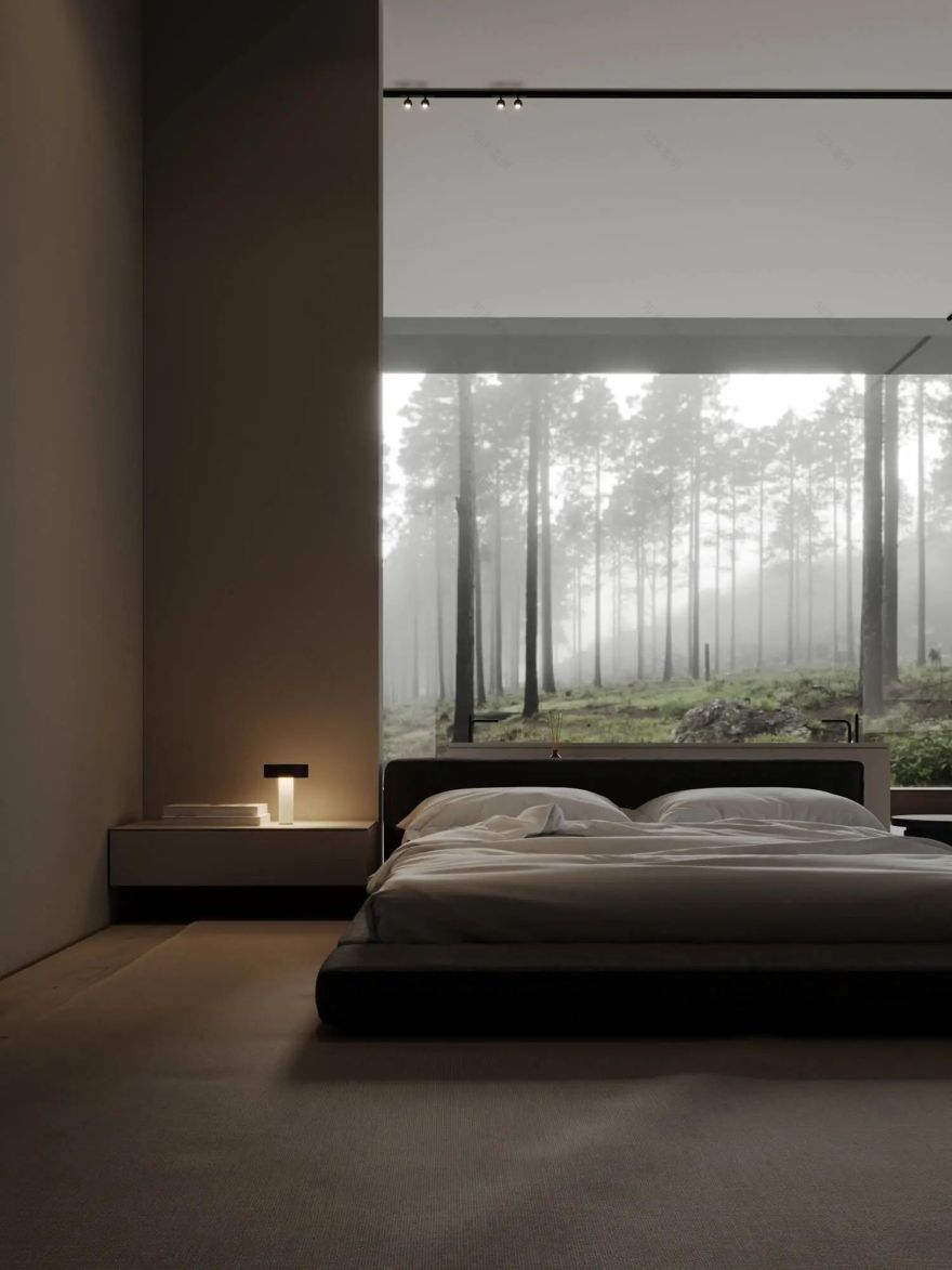 乌克兰设计师Aleksandra Shevchenko的极简主义空间-27