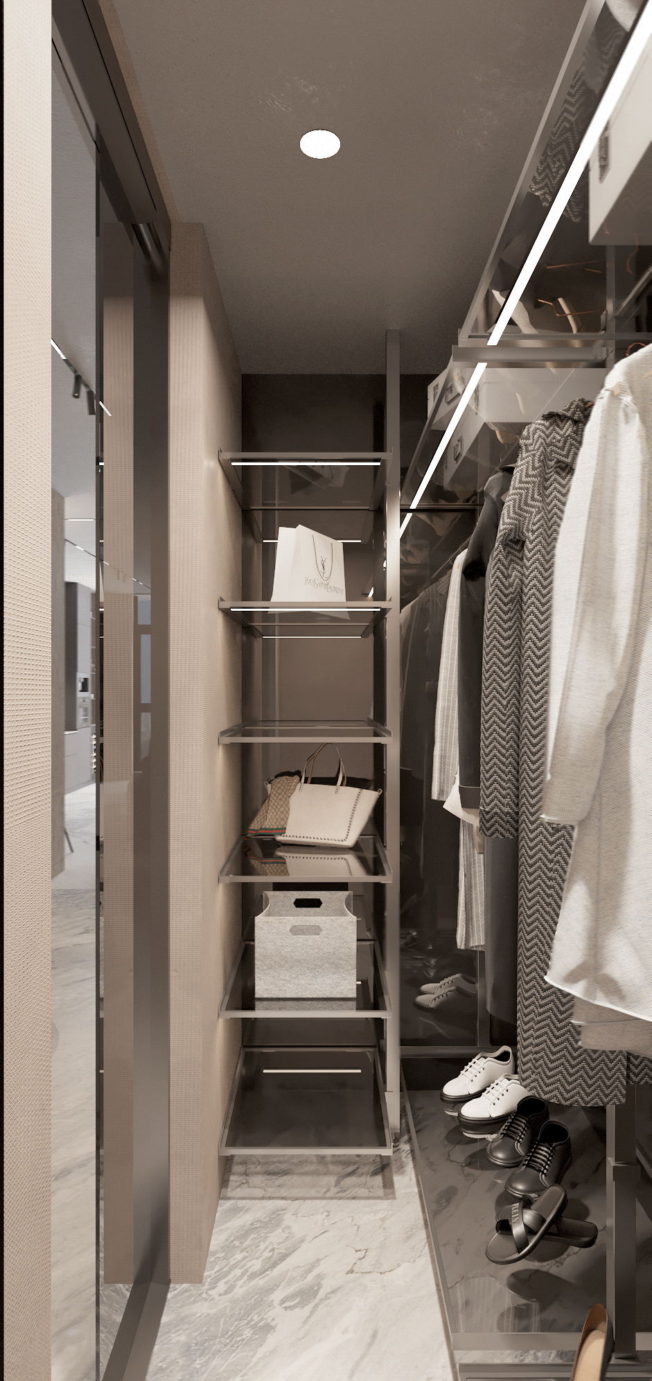 150㎡公寓设计，独特而有趣-28