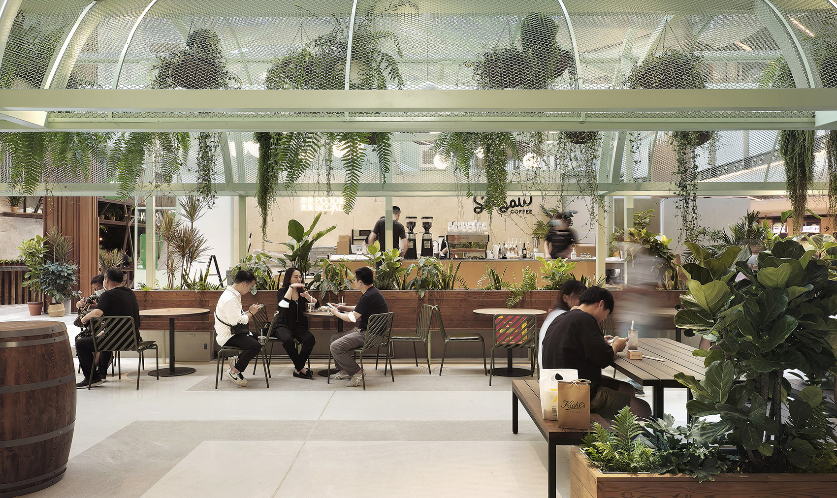 瑞虹新城太阳宫 FOODIE SOCIAL 2·0 南里食集丨中国上海丨nota 建筑设计工作室-38