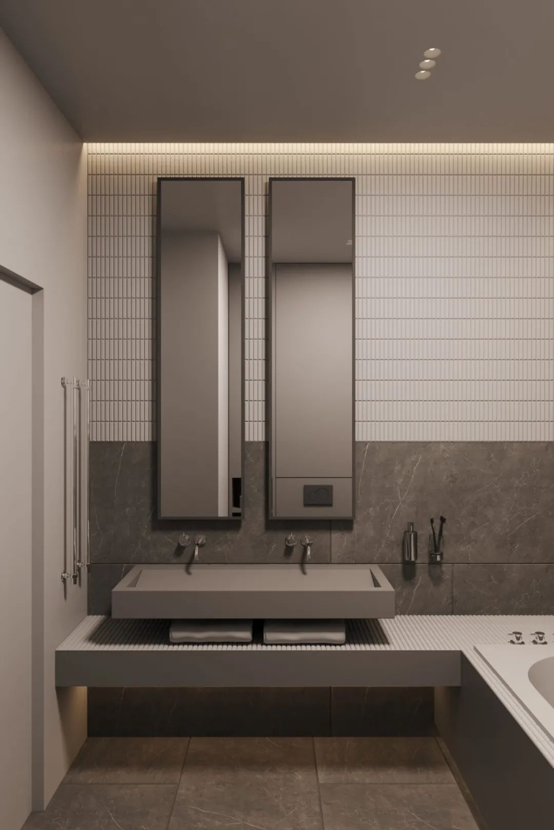 280㎡现代简约之家丨ArtPartner Architects-76