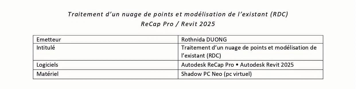 Nuage de points & Convention BIM-1