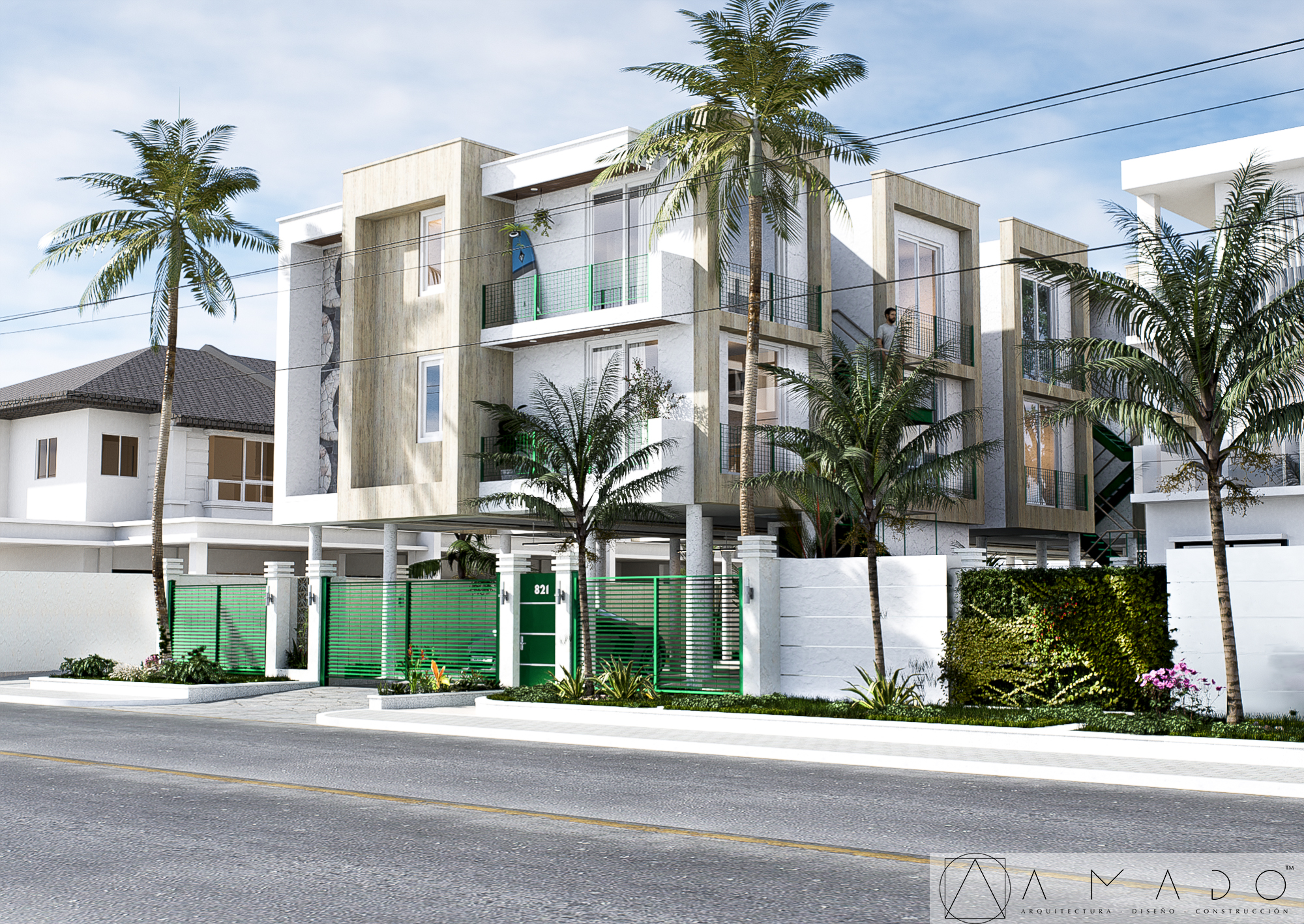 呈现公寓楼 阿玛多丨美国迈阿密-2