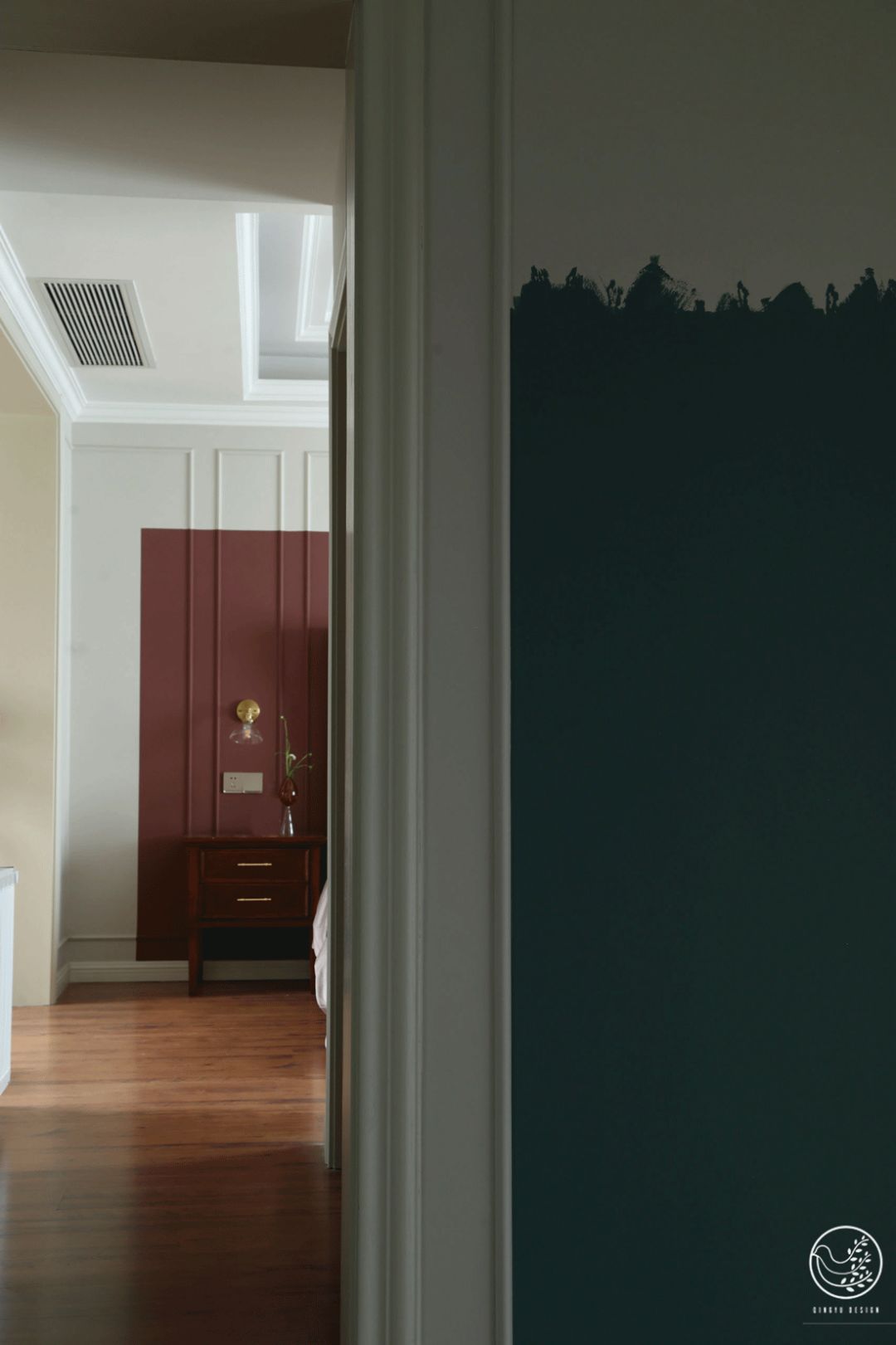 成都高新区现代美式二手房改造 | 温馨阳光，绿意盎然-108