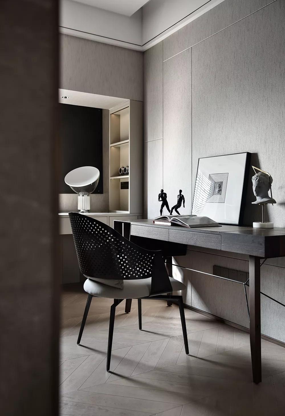 造就设计--简洁高级灰165㎡-14