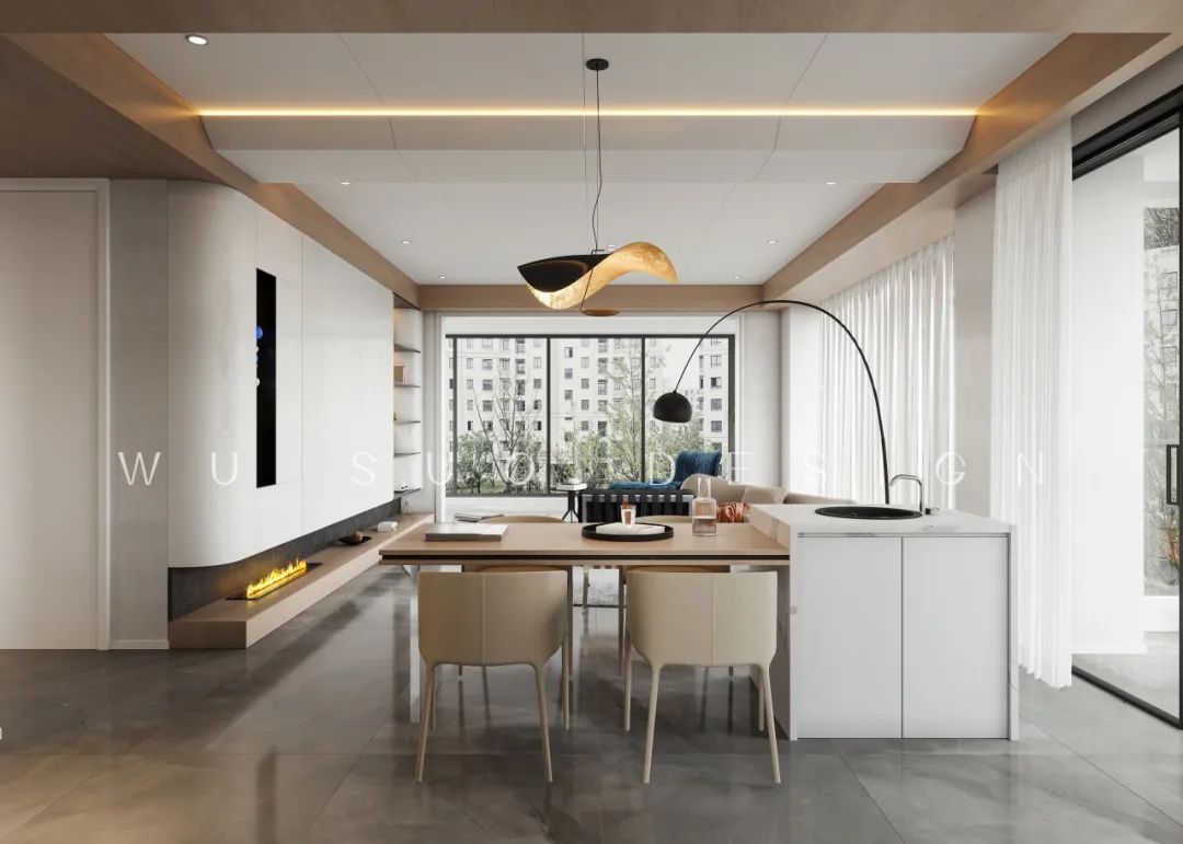 现代意式平层设计丨吾索设计-21