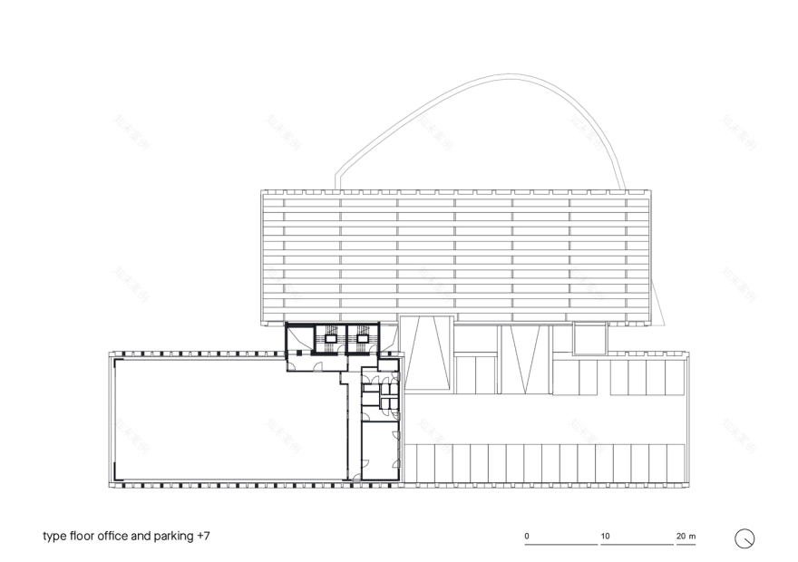 停车大楼的动态转换空间-43
