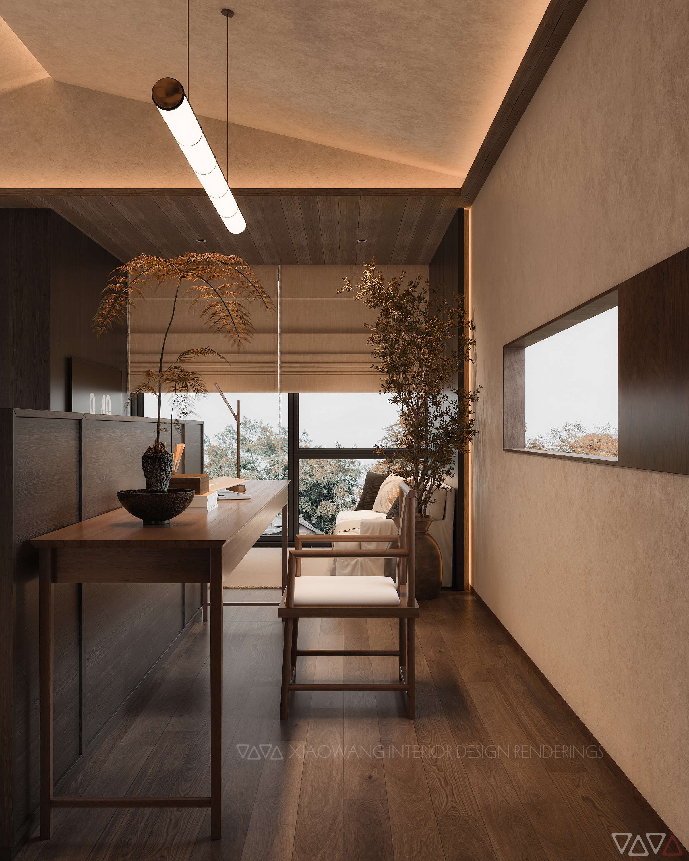 中古风民宿效果图-7