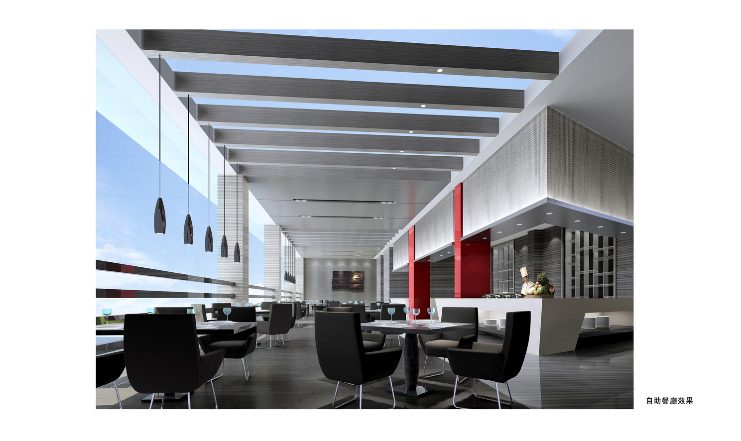 福州最佳西方财富酒店施工图-amp;效果图-8