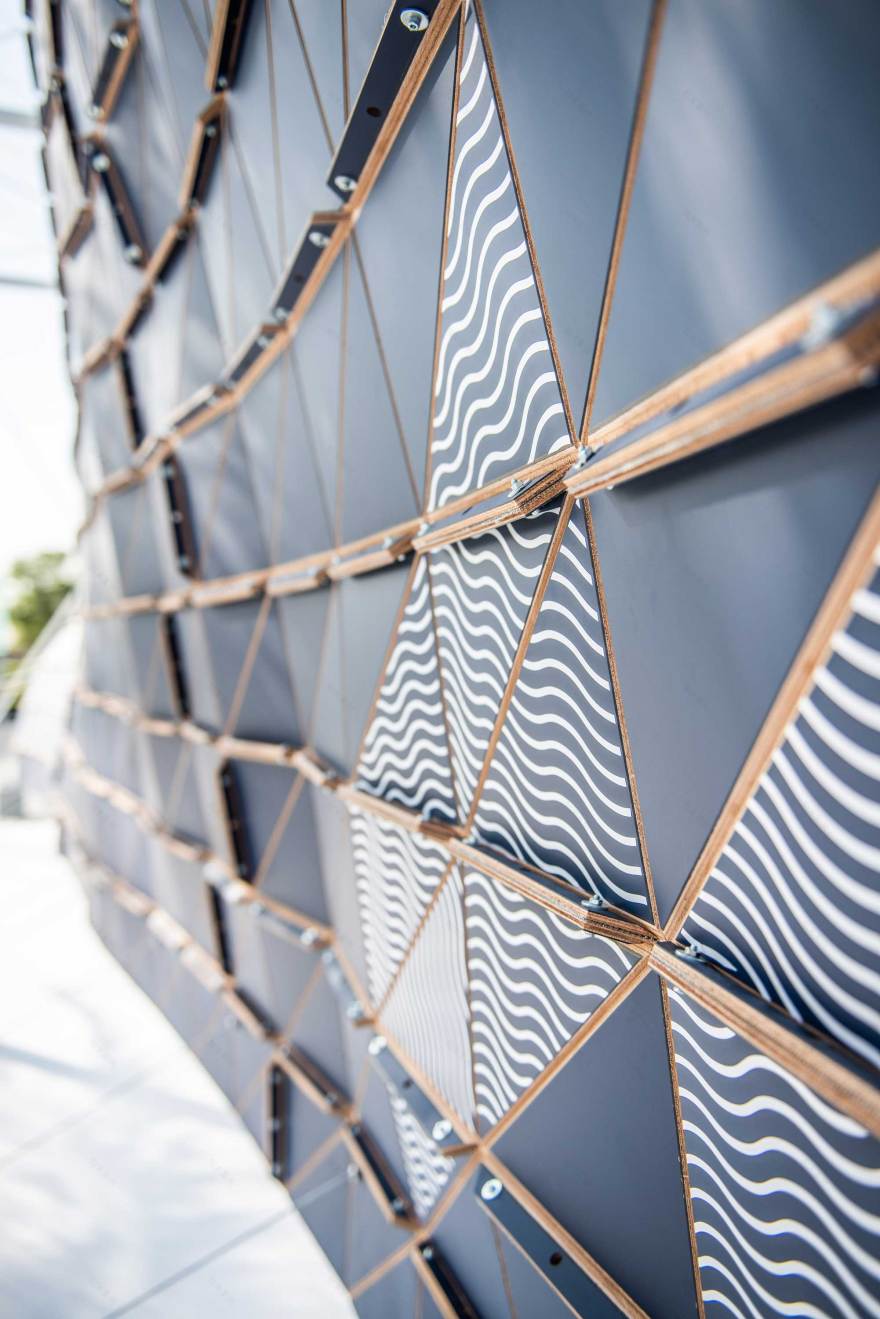 迪拜设计周 2018 亮点 · 参数化表皮木质装置-26