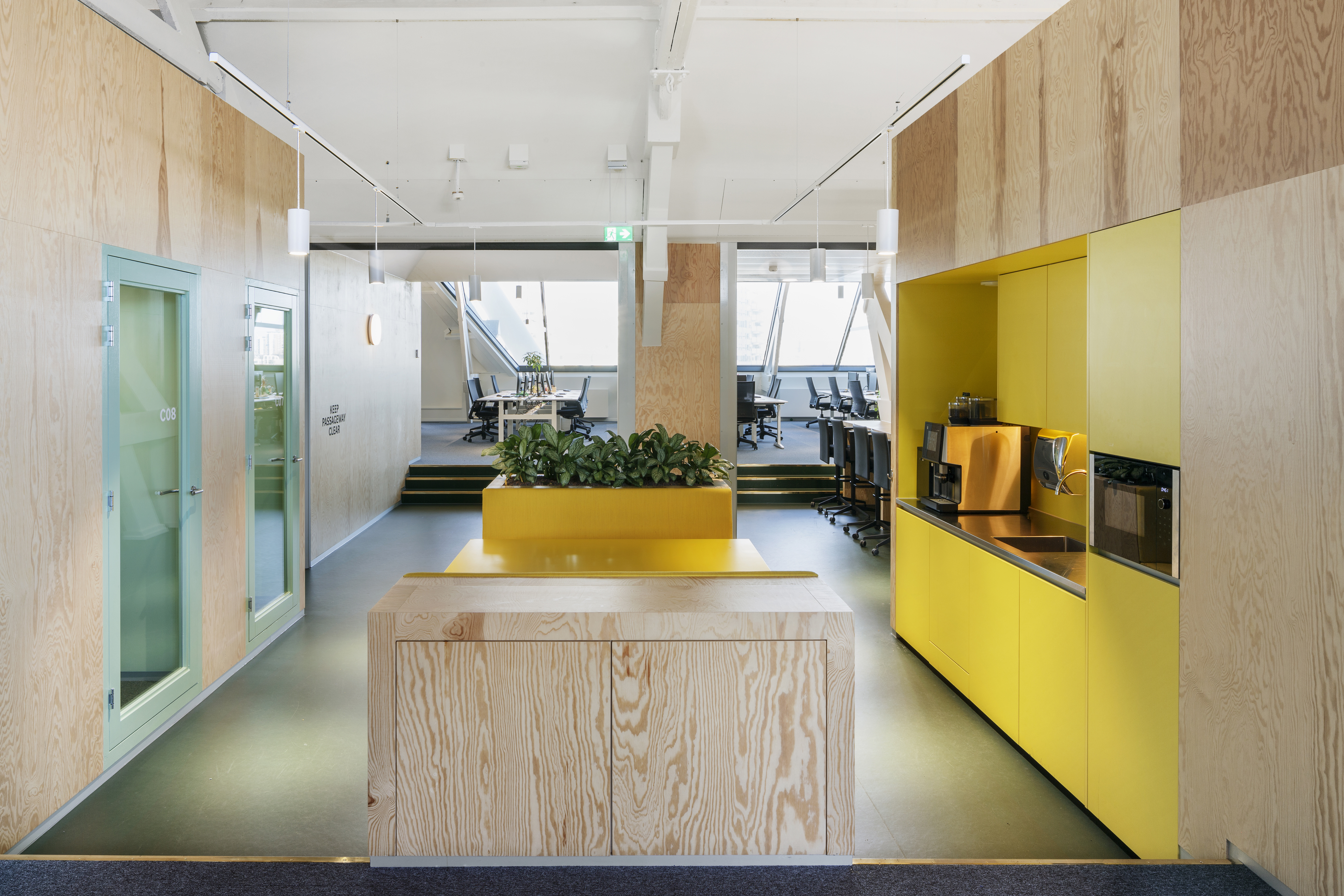 历史与未来交融的办公空间——Upfield 办公室“阁楼”-22