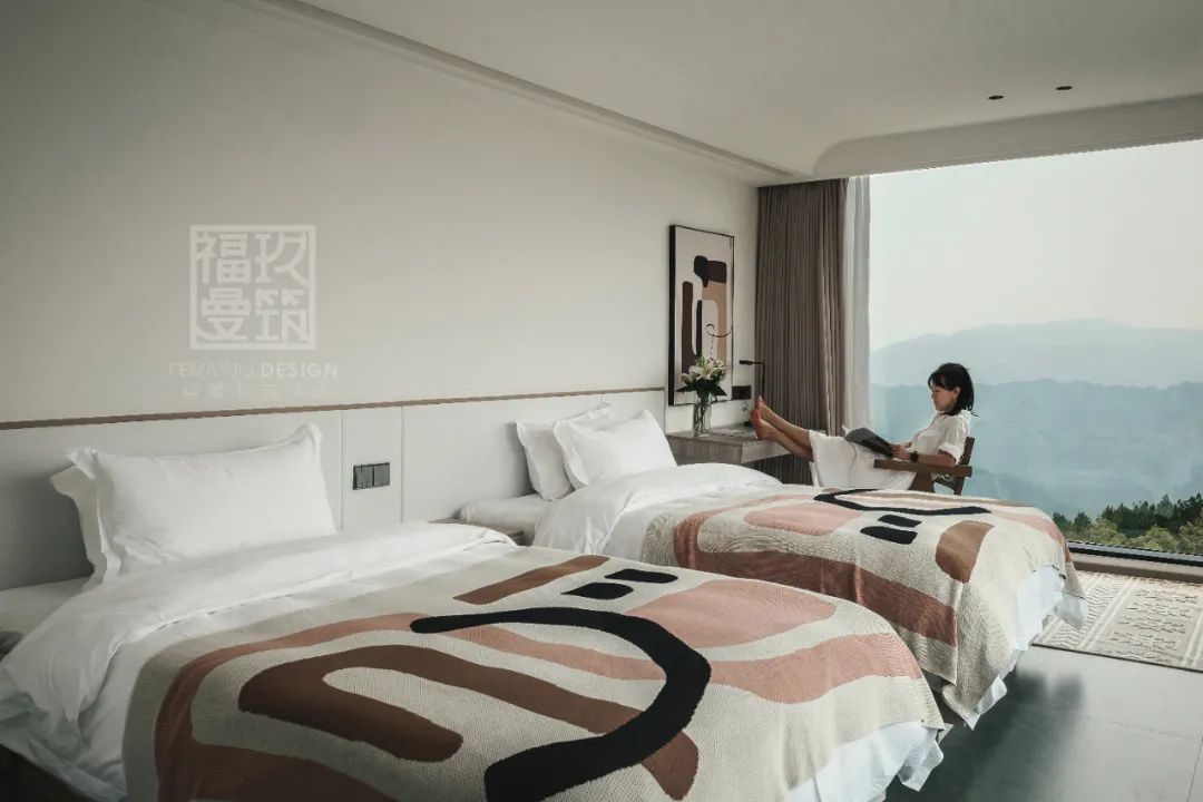 重庆武隆仙女山白房子远景民宿酒店丨中国重庆丨重庆羊角角设计工作室,重庆福曼玖筑装饰设计有限公司-20