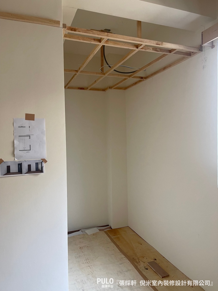 台中4层楼极简灰白色调透天居家装潢丨中国台中丨倪米室内装修设计有限公司-44