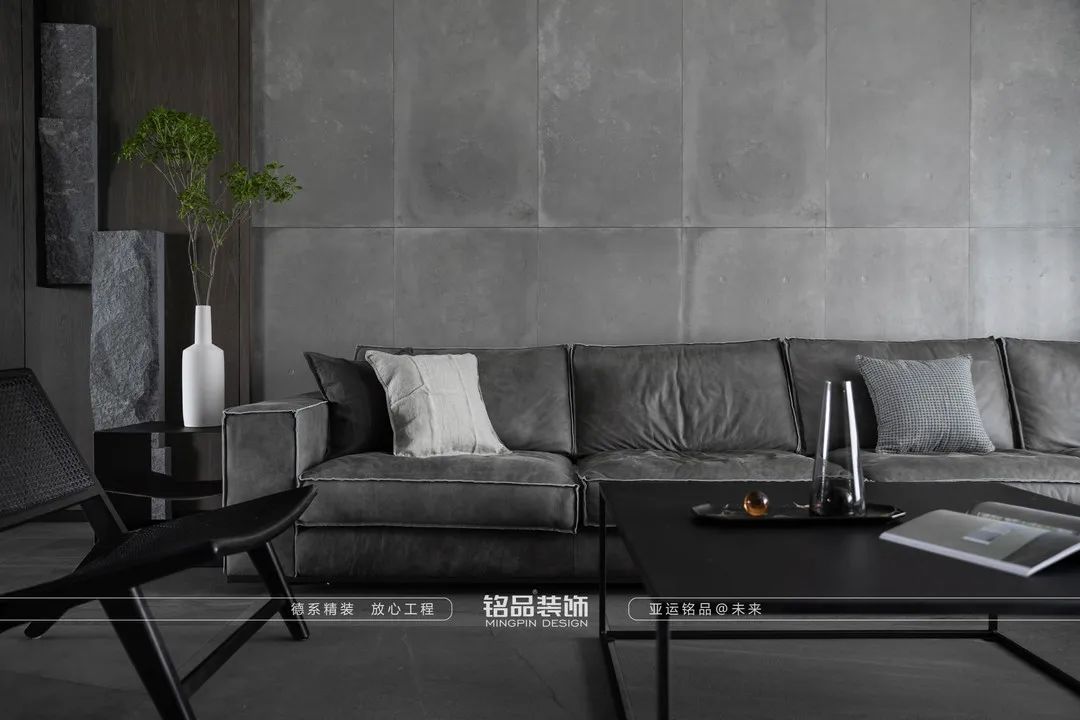 工业风家居典范 · 深灰岩值之美丨中国杭州丨铭品装饰-17