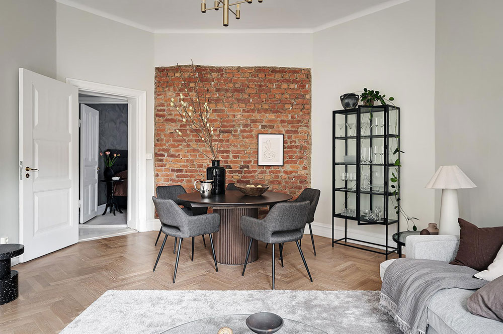 温馨时尚的 80 平米斯堪的纳维亚风格公寓-8