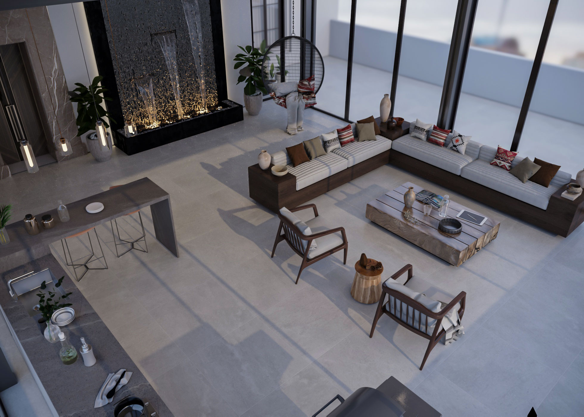 屋顶设计现代工业风格-6