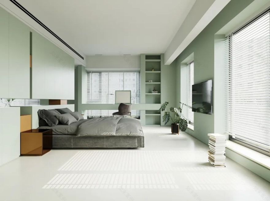 莫兰迪色系家装案例解析-60