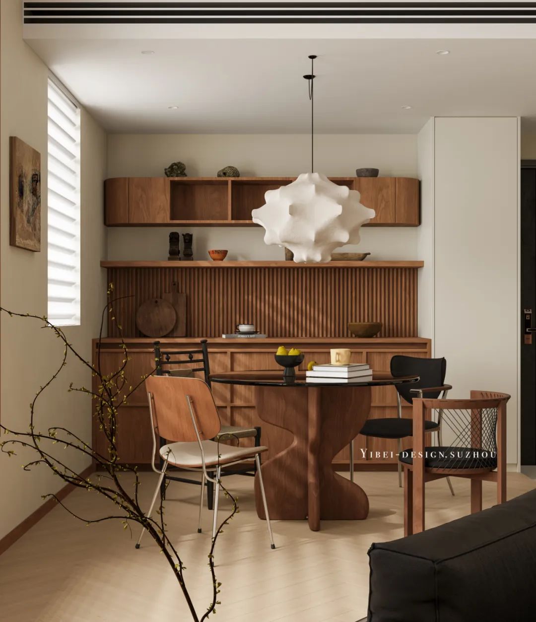 空间通透感与浪漫感兼得之道 家装设计丨YIBEI DESIGN SUZHOU-25