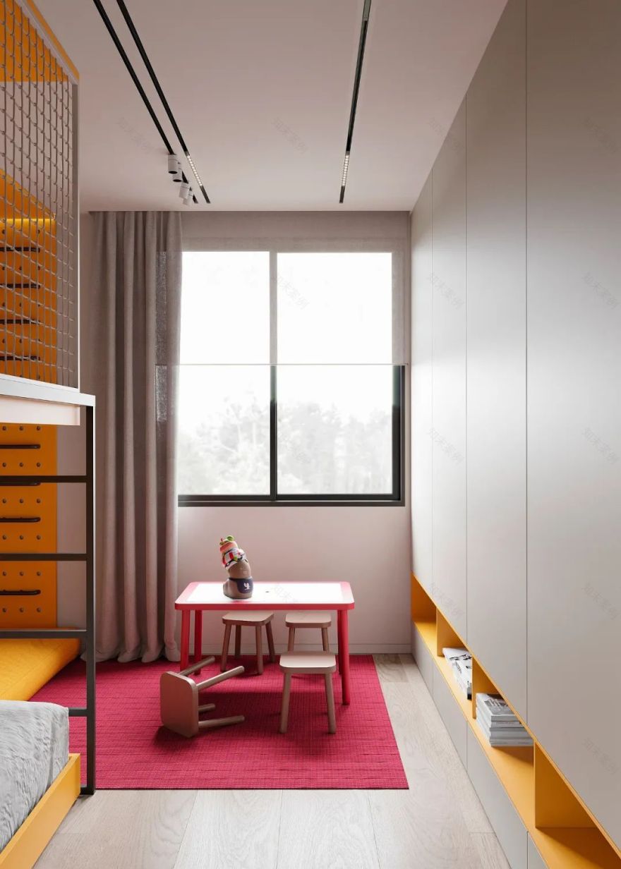 巴塞罗那现代轻法式住宅丨西班牙巴塞罗那丨Alex Tolkachev-78