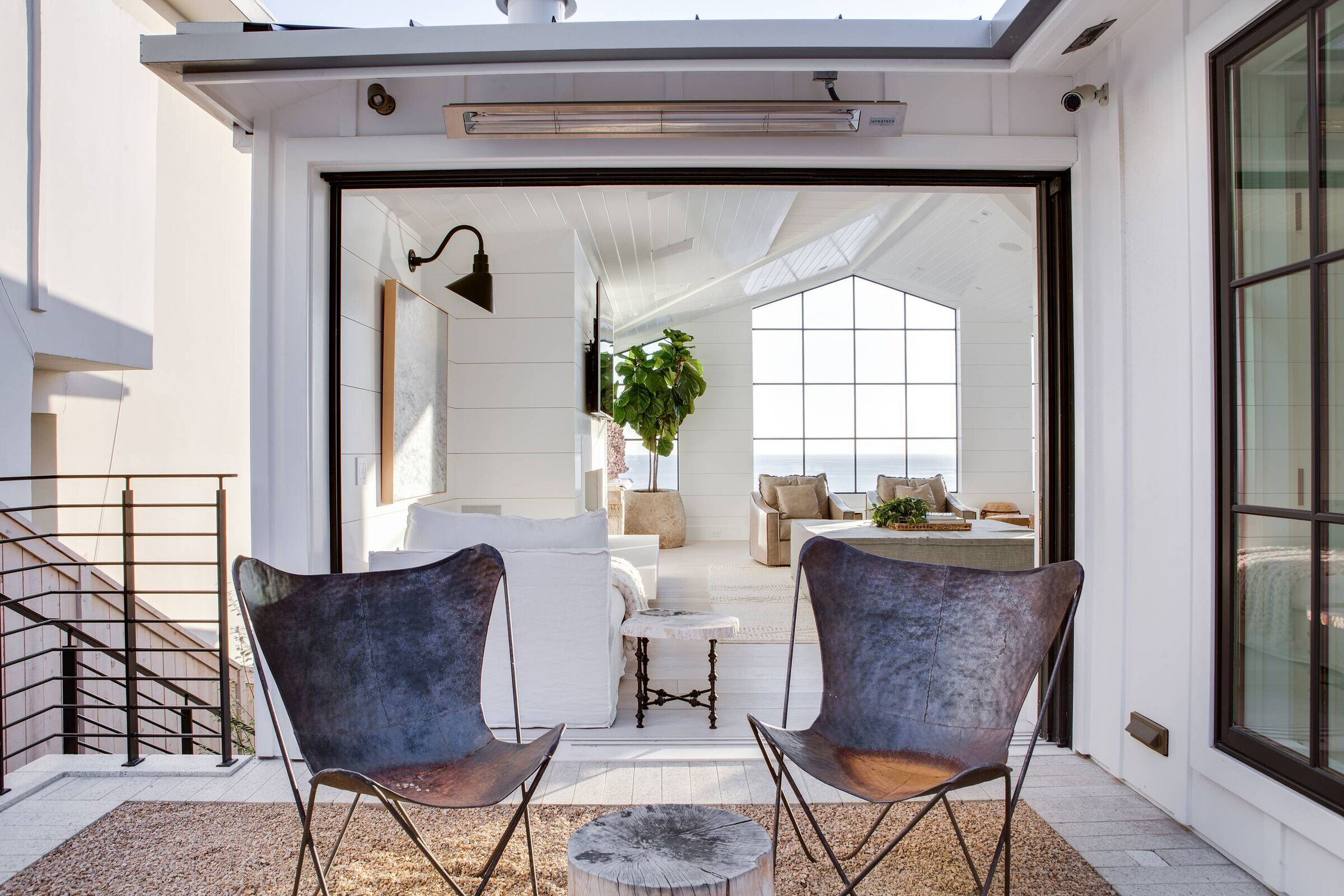 加州阳光下的现代农场住宅-27