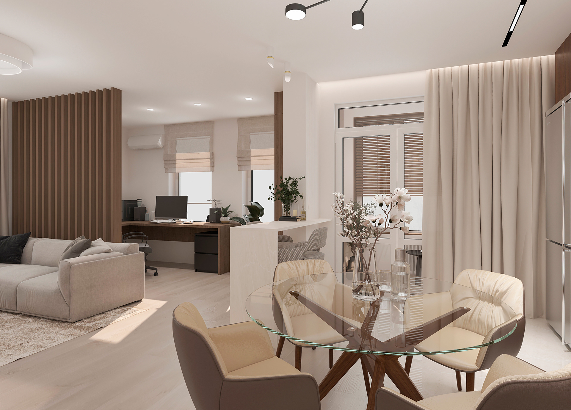 Proyekt kvartiry 16 / 5 000 Apartment design-4