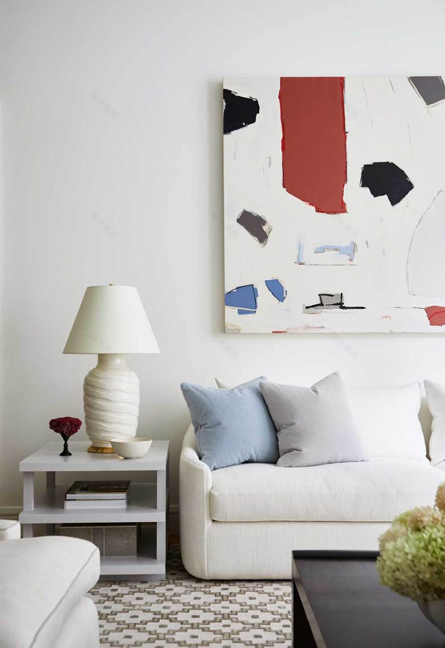 纽约 Tribeca 白色公寓 | 古典与现代的完美结合-5