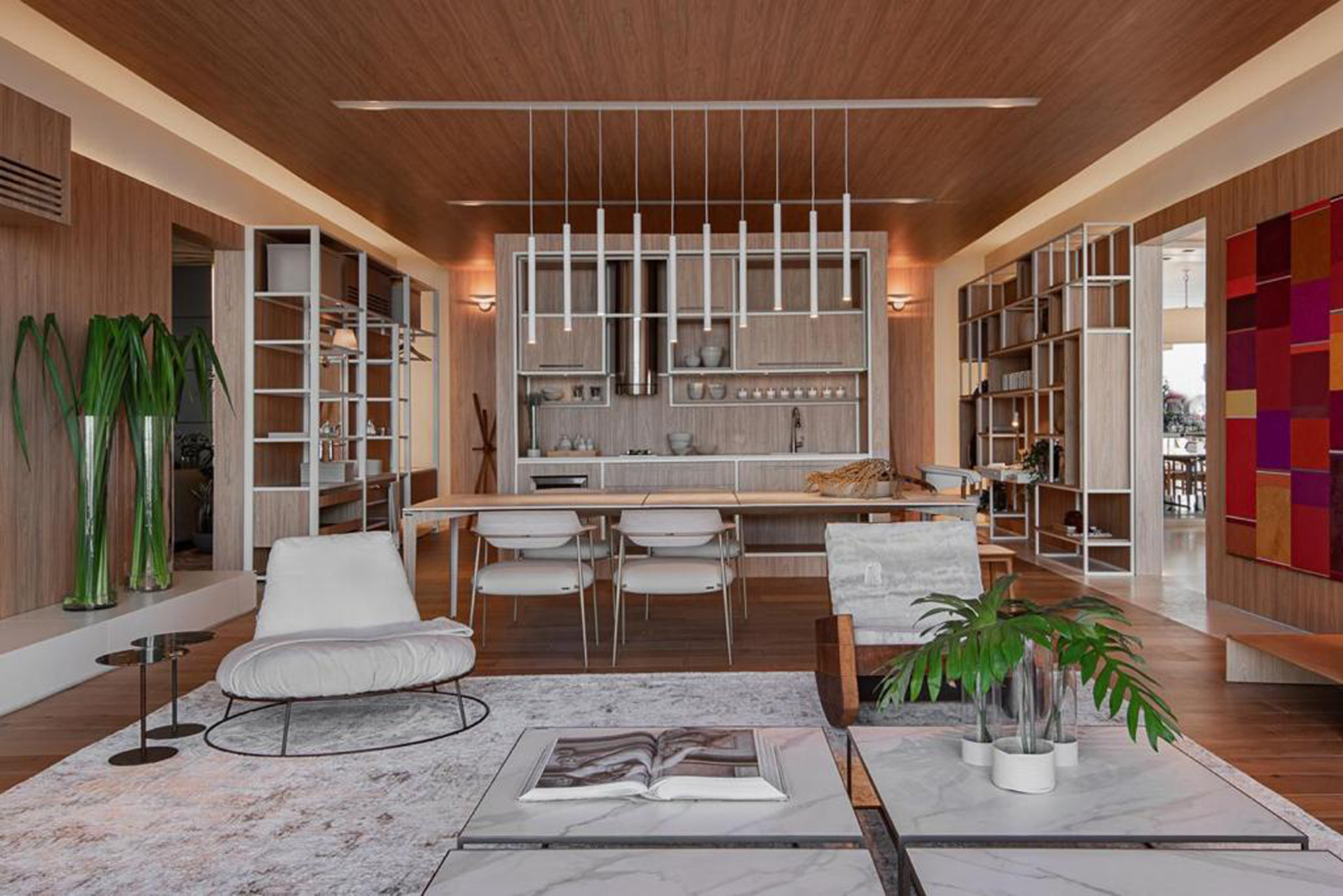 巴西海滨度假屋的现代与传统融合-8