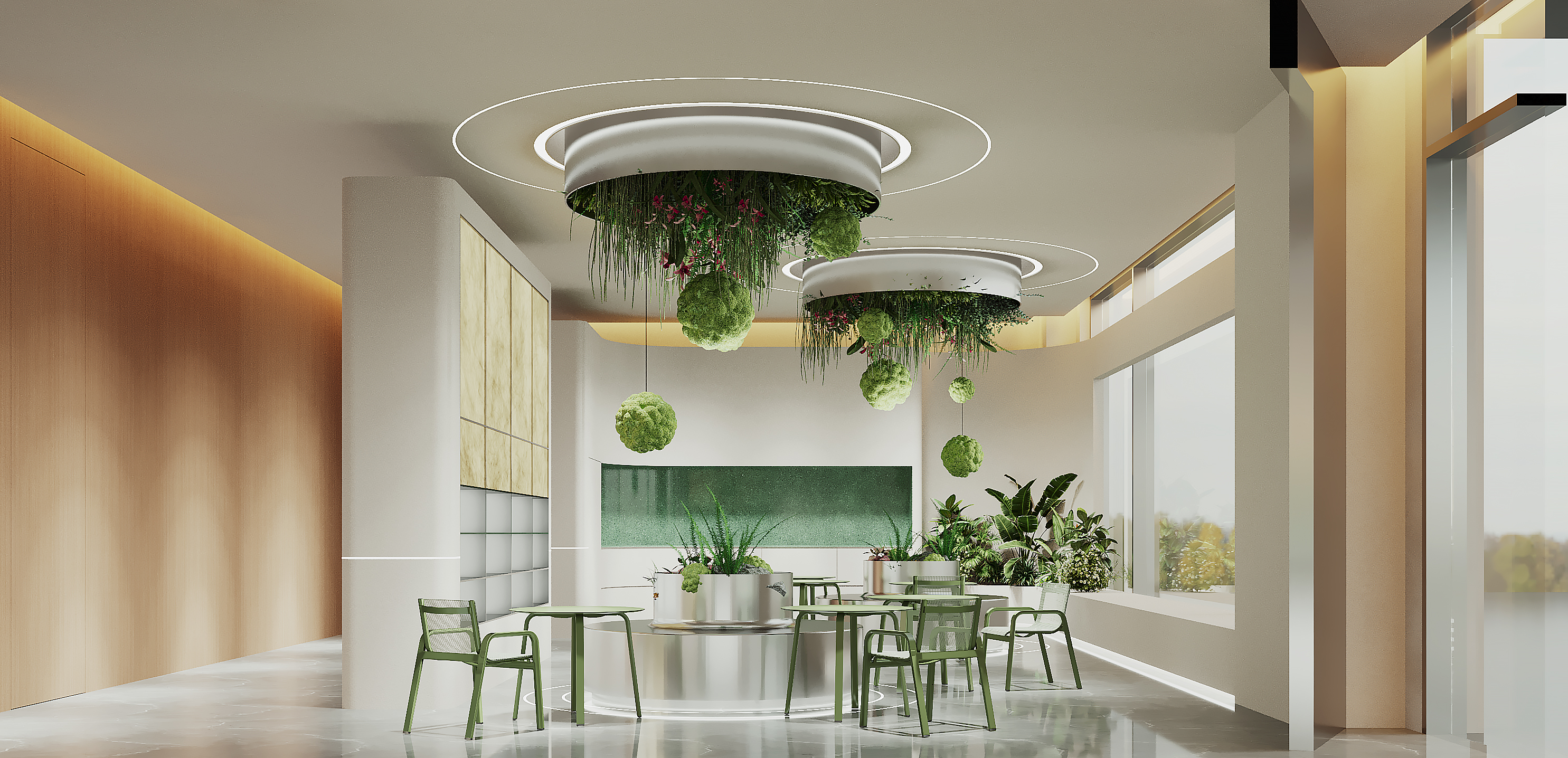 企业大厅展示空间展厅-1