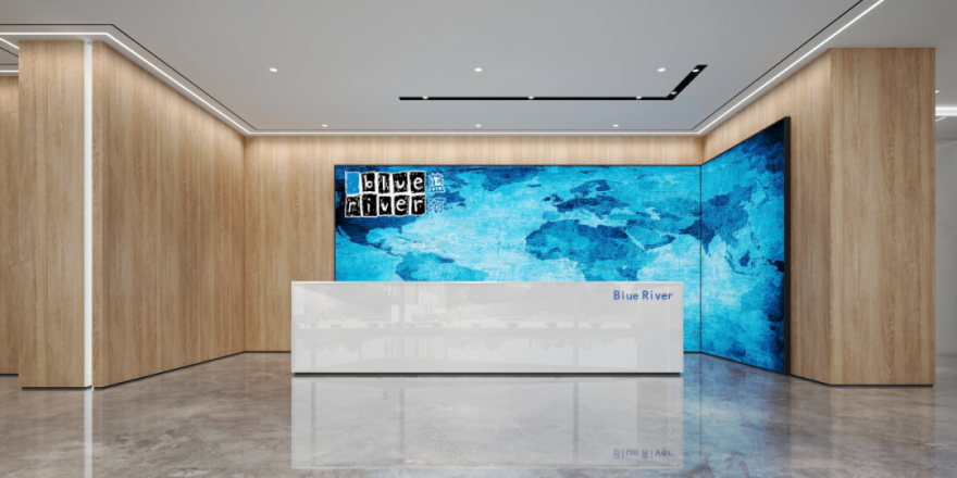 蓝河绵羊乳业集团办公室——现代极简之美-46