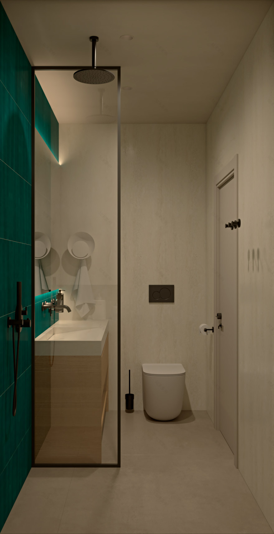 法国某房屋室内设计-45