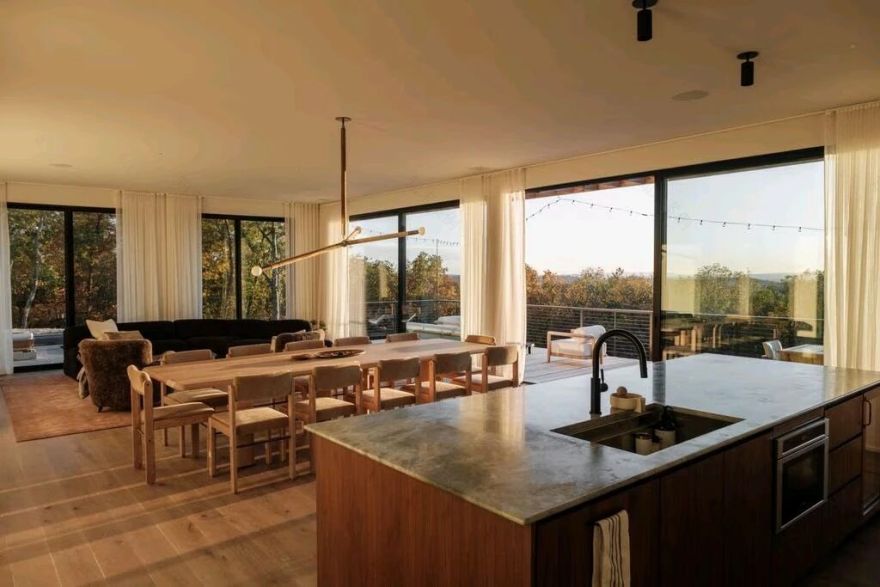 扭脊住宅(Twisted Ridge)丨美国-29