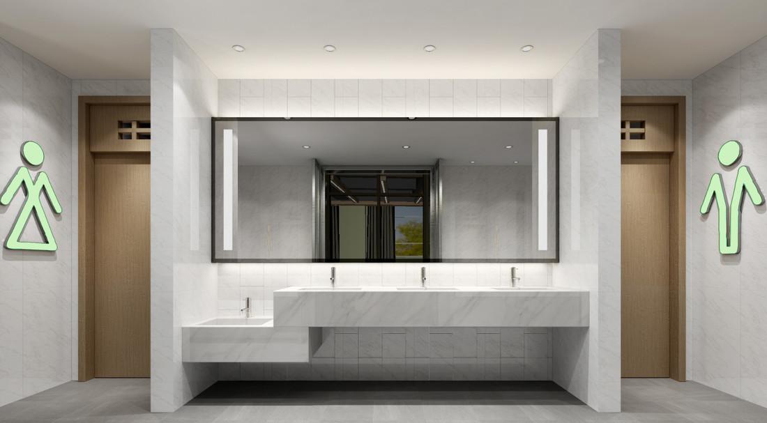 动感单车室里的前厅设计-10