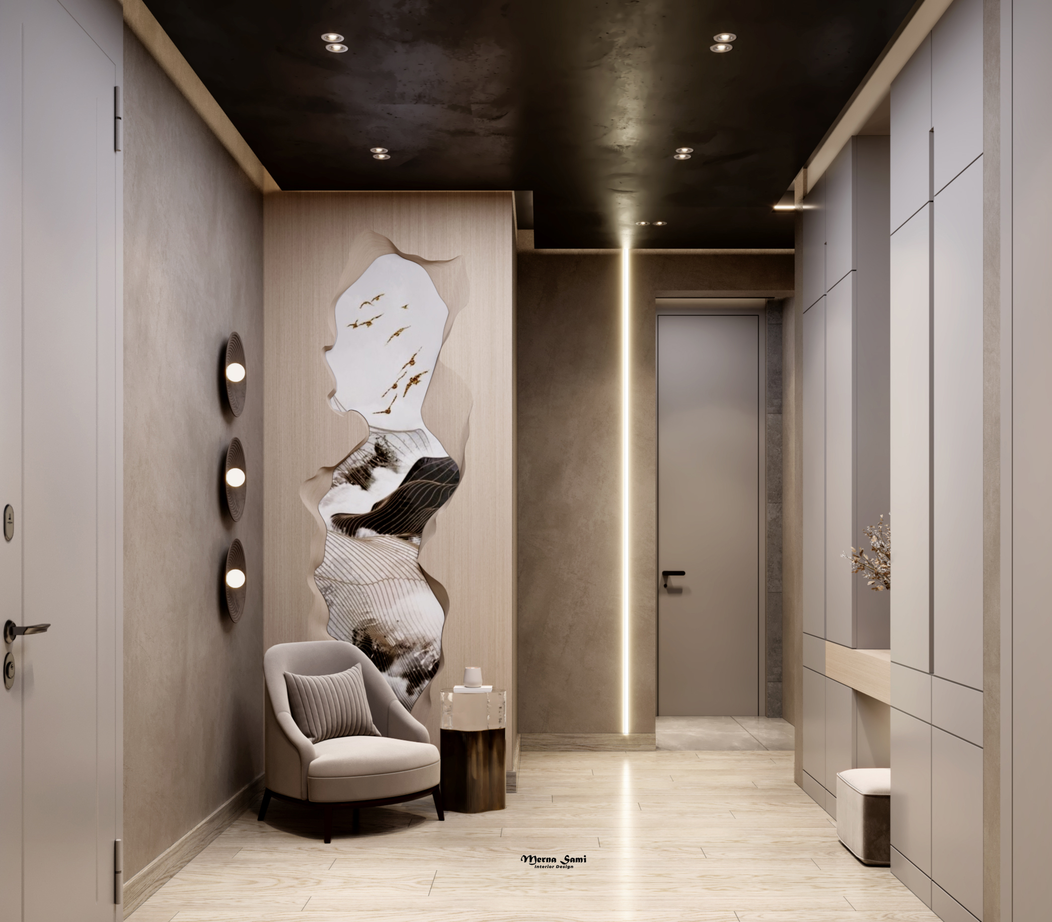 暗色调现代简约公寓丨M A S T E R-38