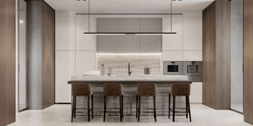 735㎡现代极简别墅设计丨LeQB Architects-31