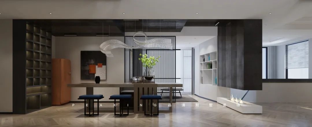 别墅装修 · 385㎡现代简约风格实景案例-9