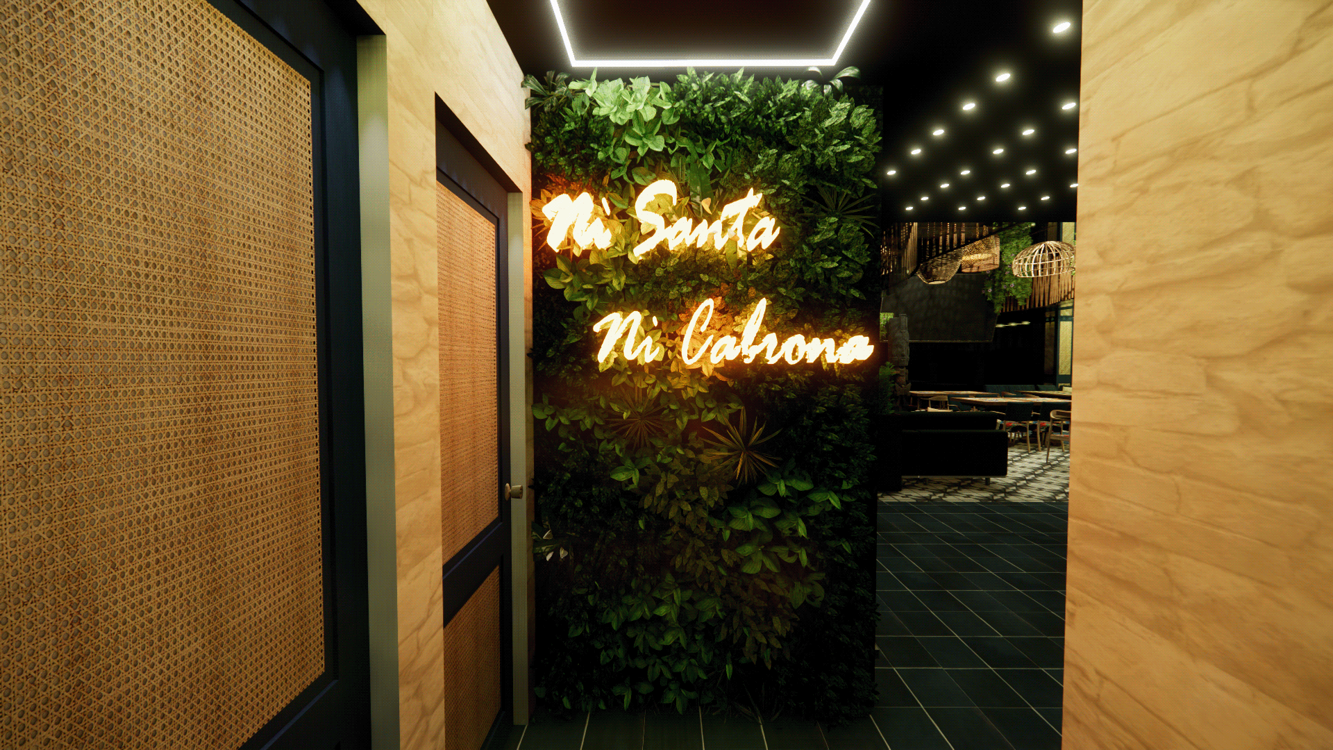 Santa Cabrona Mexican Restaurant Design-8