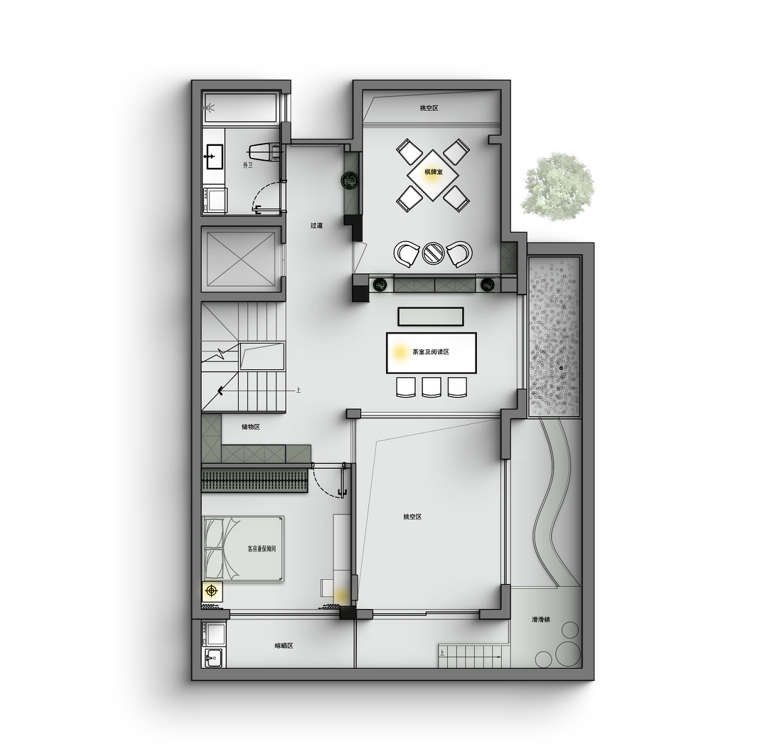 苏州某别墅逆袭复古风设计丨中国苏州-71