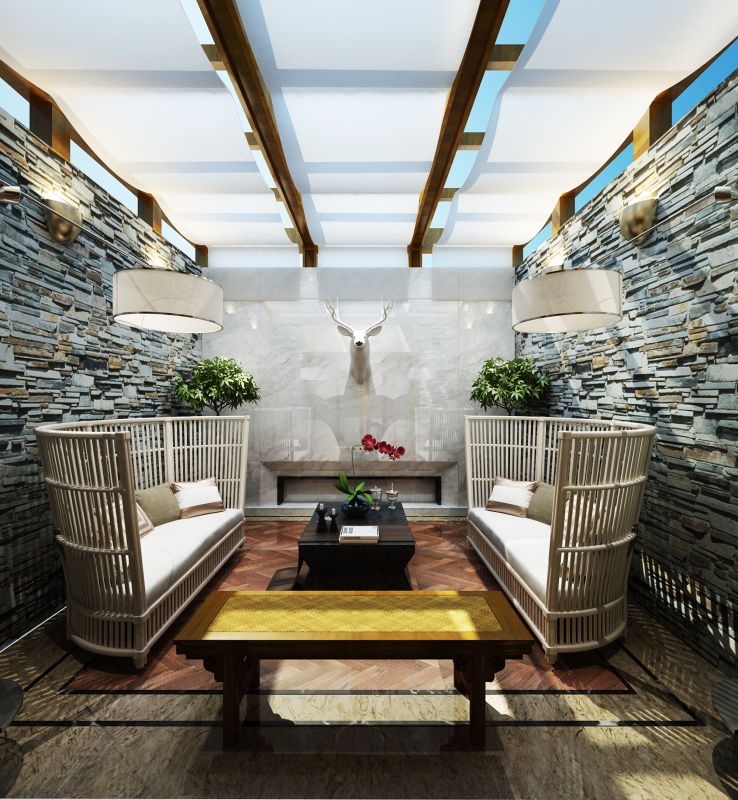 新中式四层别墅-7