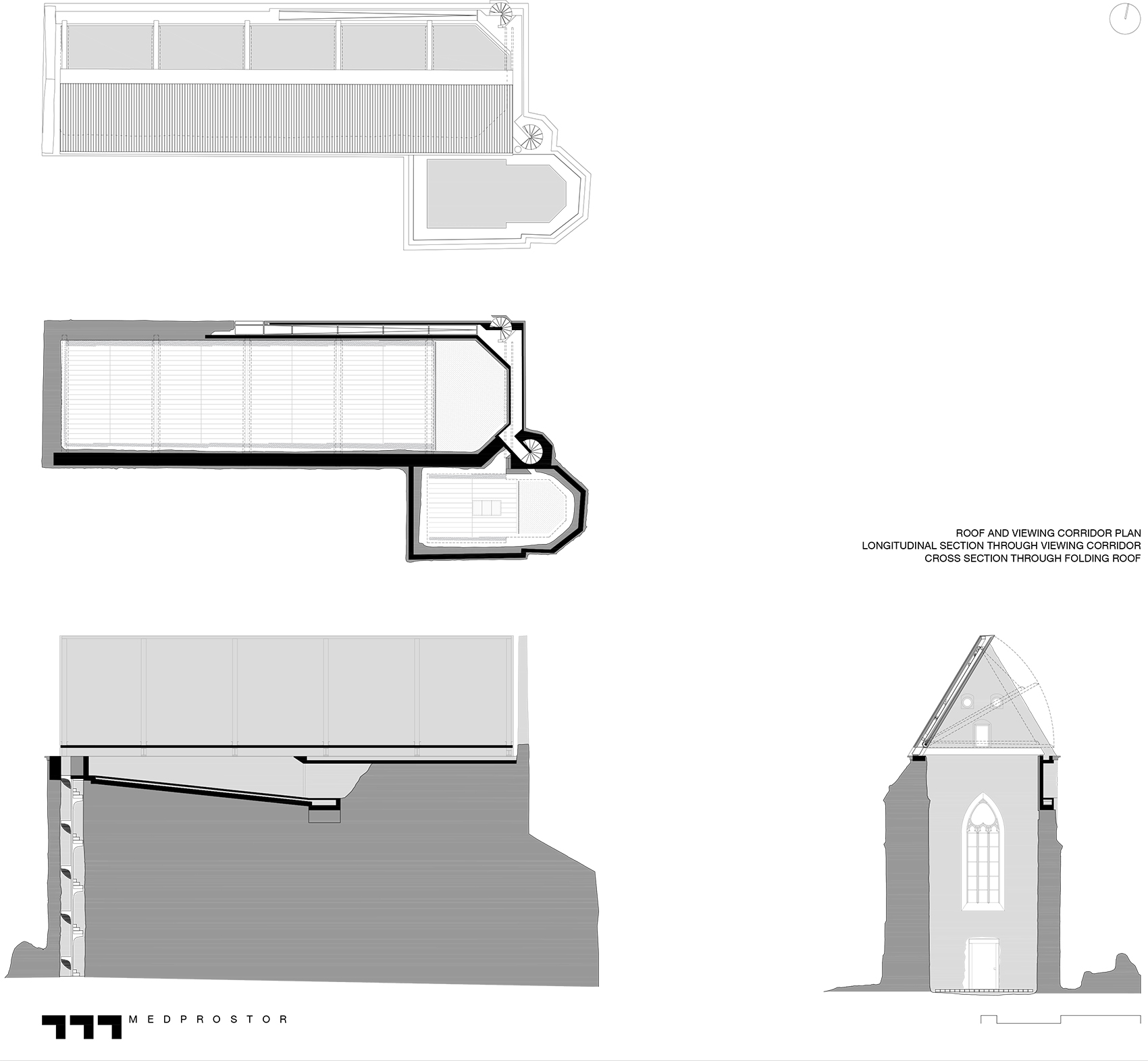 St· John 教堂（Žiče 卡尔特修道院）遗迹屋顶重建丨斯洛文尼亚丨MEDPROSTOR-72