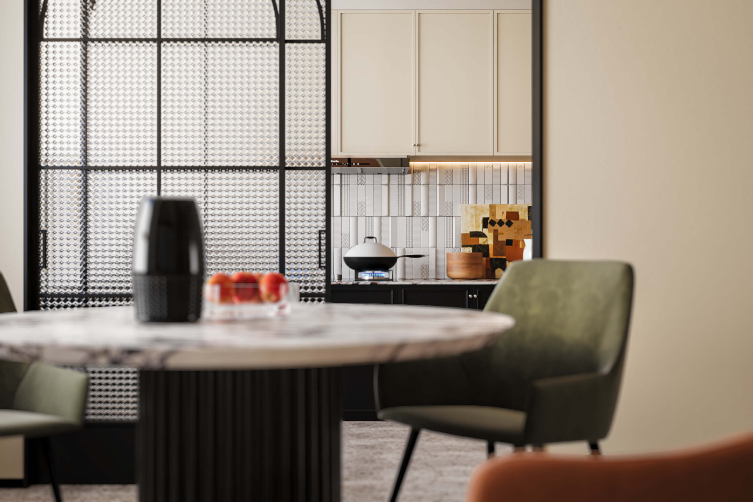 BEIGE 私人公寓设计丨意大利丨Ilyas Jafarli-15