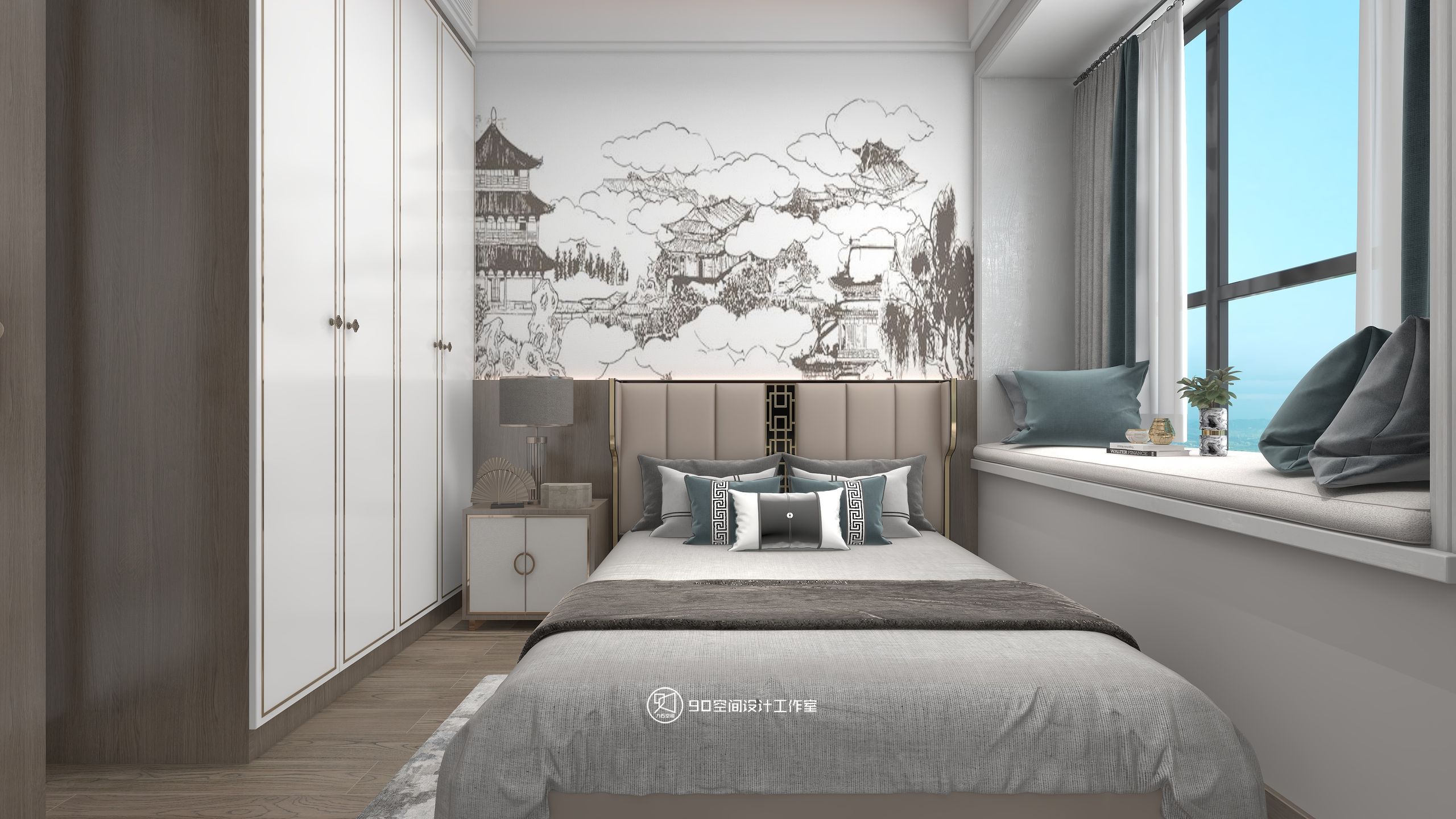 多情种新中式风格126 平方 4 室 2 厅 2 卫-41