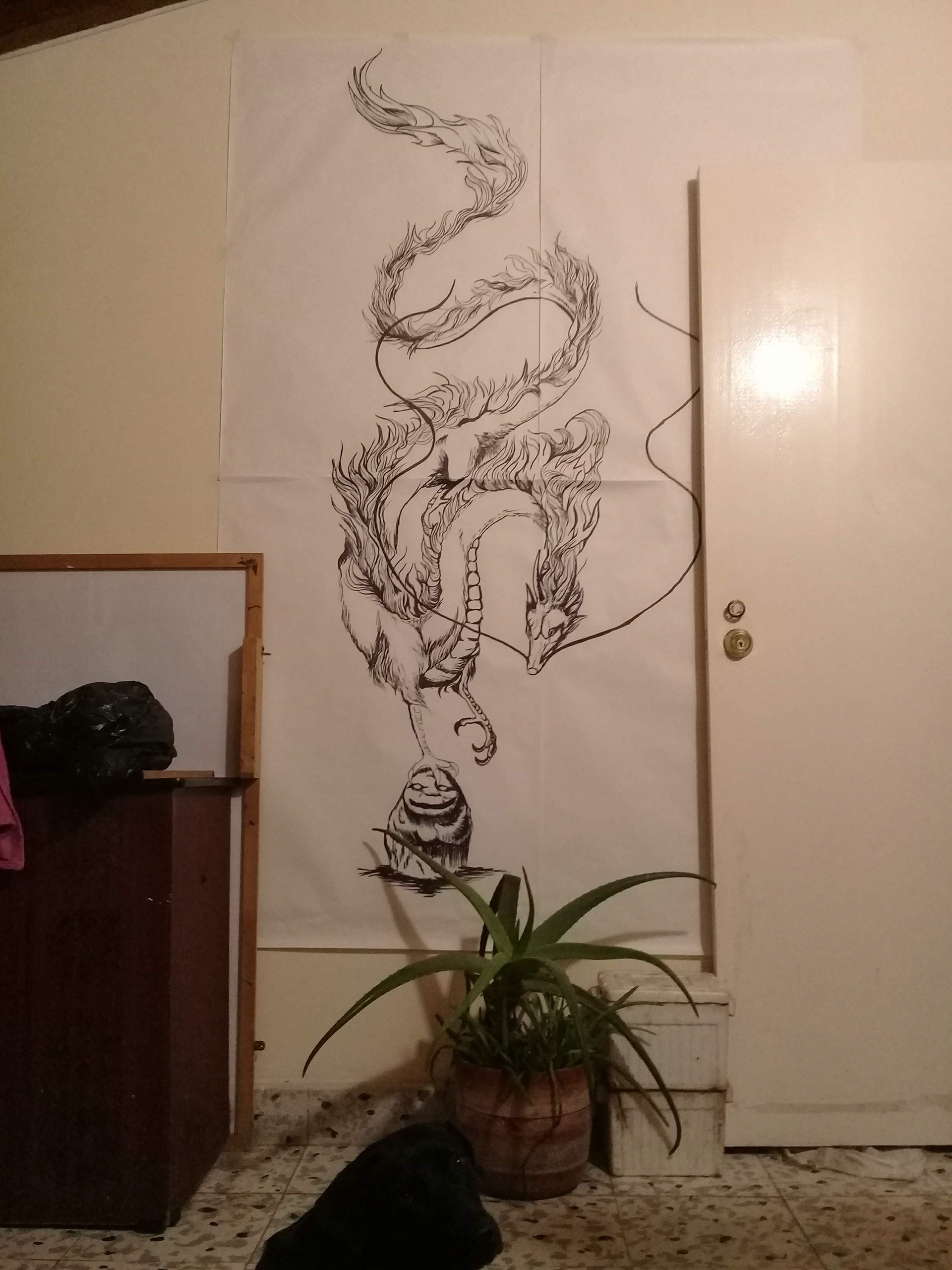 安蒂奥基亚大学艺术学院储物柜壁画设计与执行项目-19