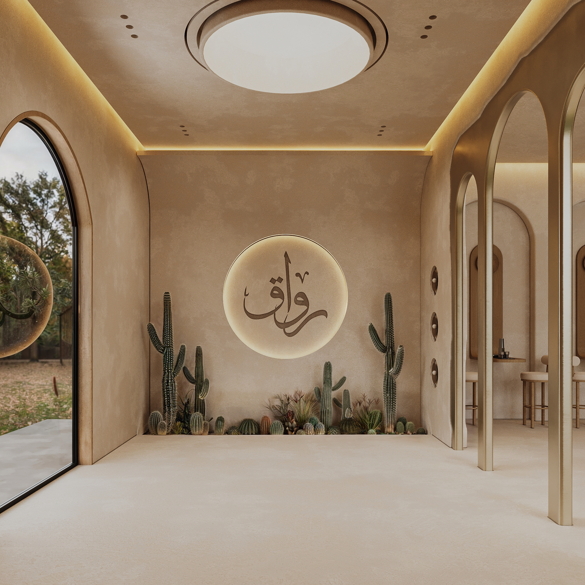 里瓦克咖啡店丨沙特阿拉伯丨SAHER ALSAYED & SARAH SEDKY-17