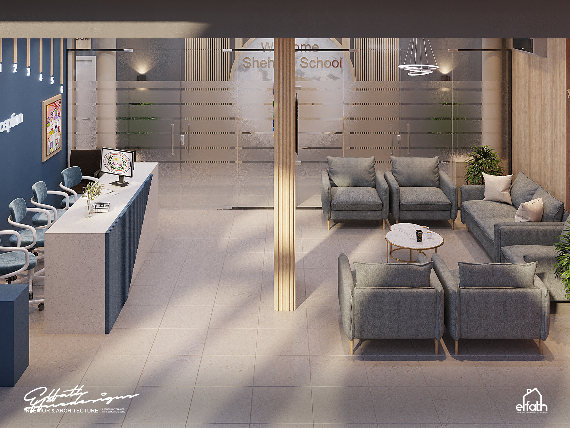 School interior & architecture design-19